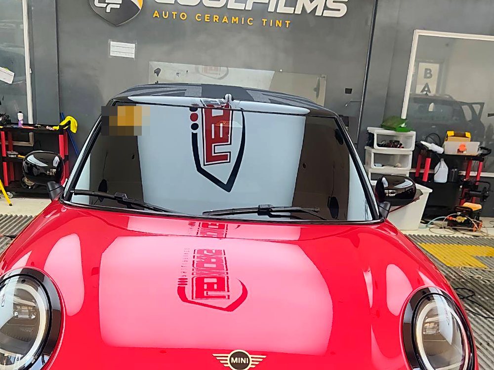 Mini Cooper Convertible with CoolFilms PPF at LEDWorks