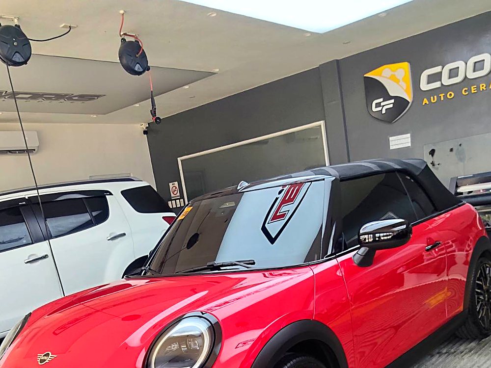 Mini Cooper Convertible with CoolFilms PPF at LEDWorks